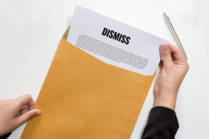Legal document in envelope