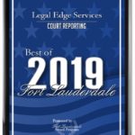 Best Court Reporting Services Award