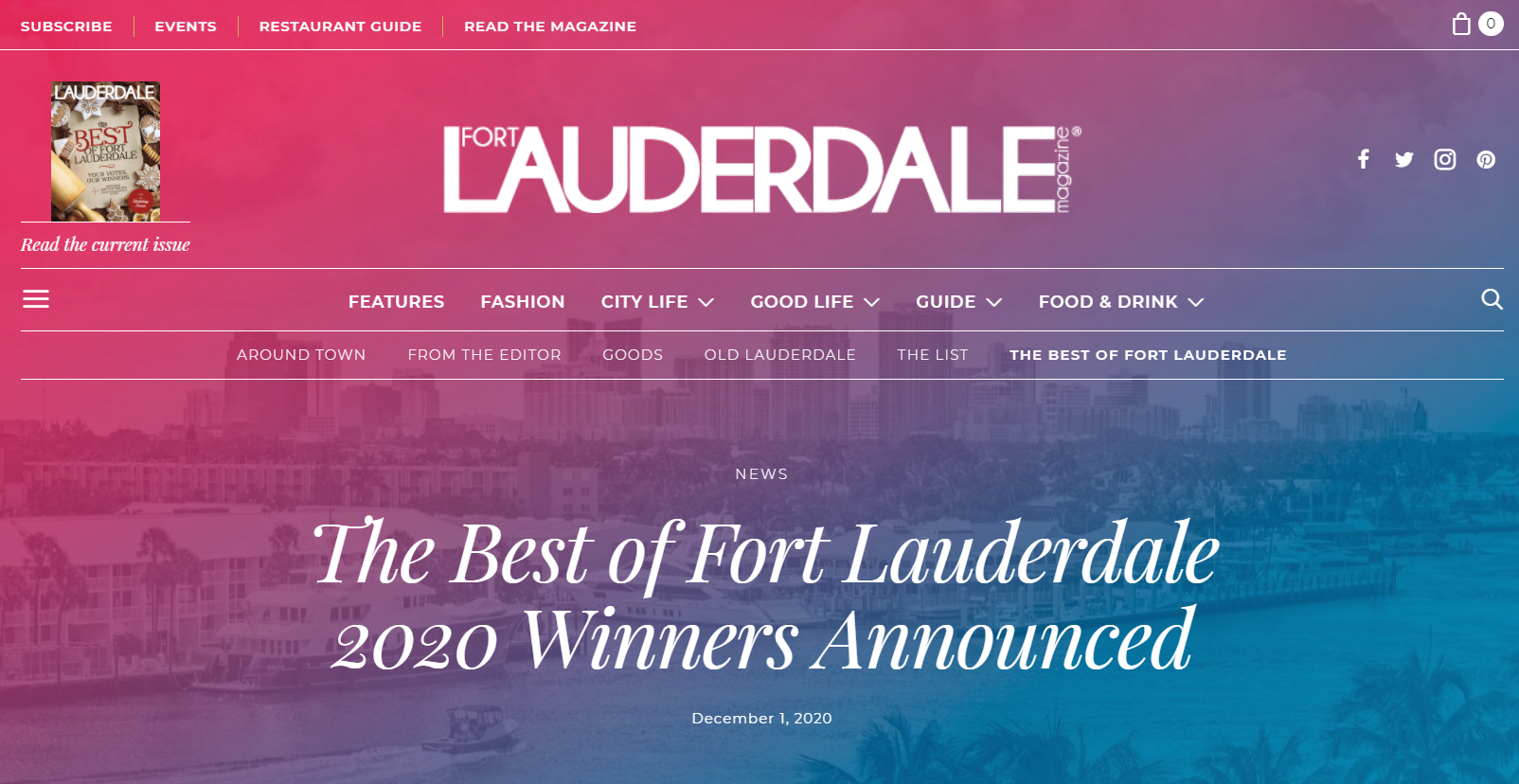 Office Named Best of Fort Lauderdale 2020