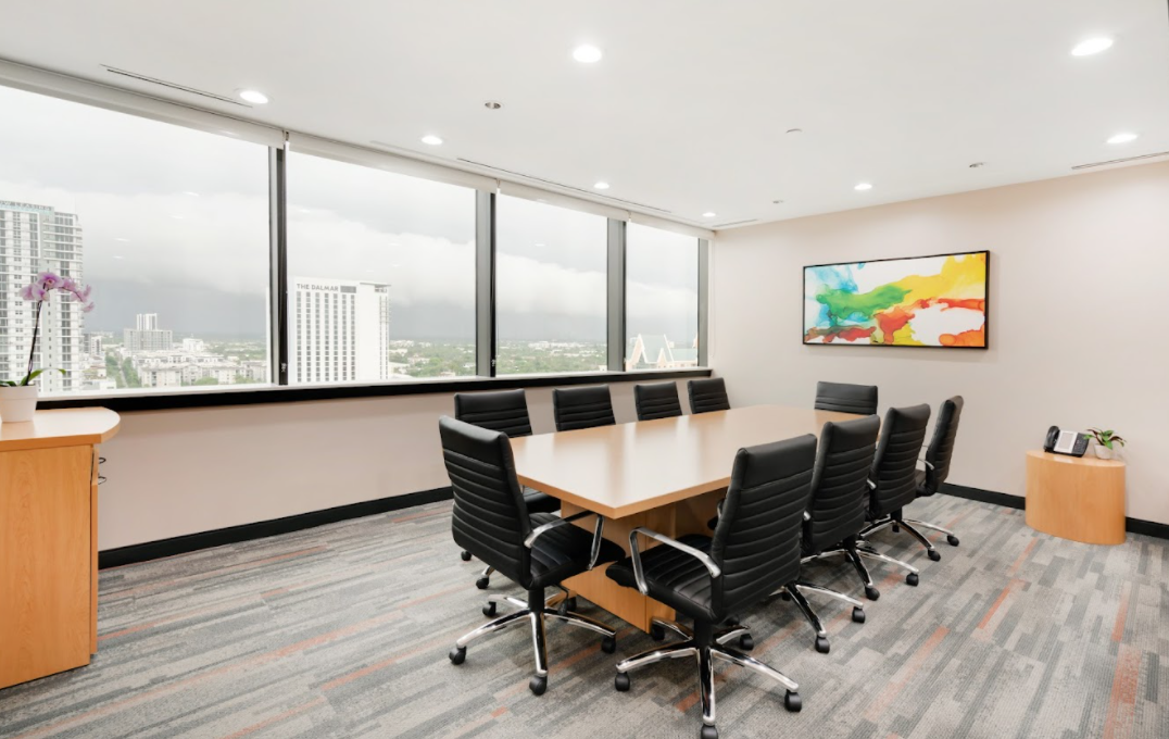 Large conference room at Legal Edge Services in Fort Lauderdale