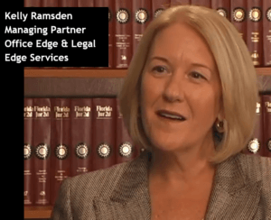 Kelly Ramsden, Managing Partner, Legal Edge Services & Office Edge